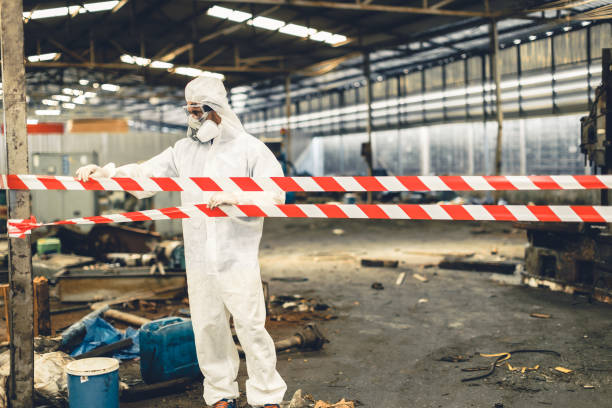 Professional Infectious Disease Decontamination technician working in Indialantic, FL